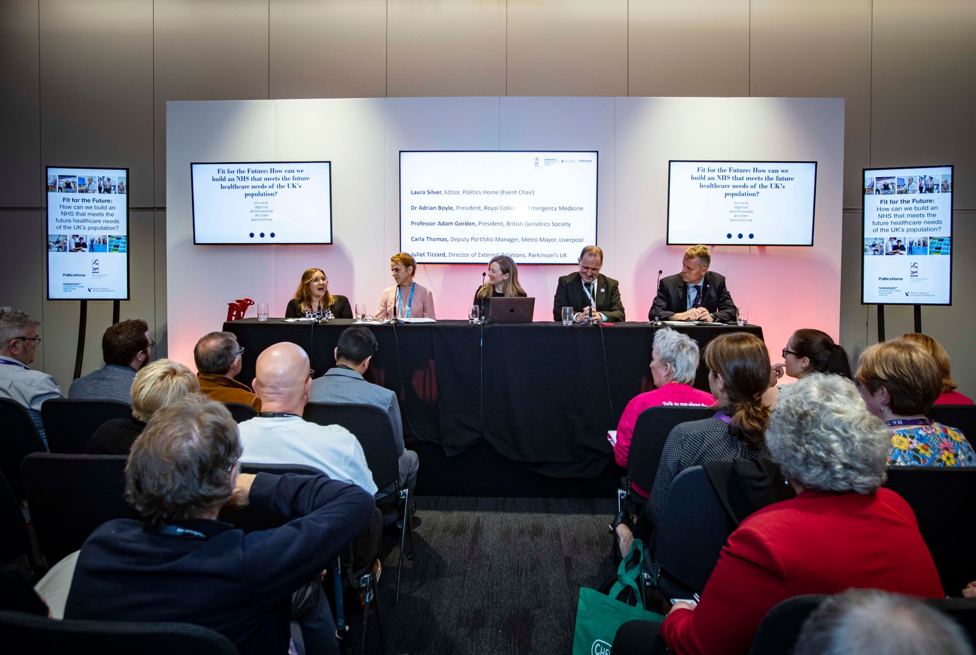 Event photo of the panelists